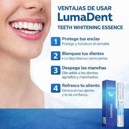 LumaDent™ Lápiz Blanqueador de Dientes - Sonrisa Blanca en Casa