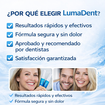LumaDent™ Lápiz Blanqueador de Dientes - Sonrisa Blanca en Casa